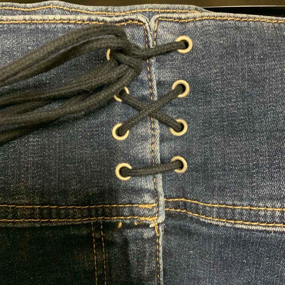 NWT Free People Denim Skirt - Picture 6 of 8